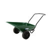 H&ouml;rby Bruk tuin kruiwagen dubbel wiel donkergroen