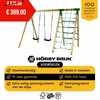 Horby Bruk houten schommel actief