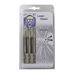 Dartspijlenset Laservision steeltip, 25g