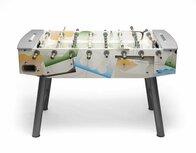 Kunst voetbaltafel Nazif Lopulissa