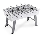 FAS Charme Voetbaltafel indoor doorlopende stangen wit