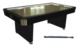 Cubsports Airhockeytafel Plymouth 7ft met RVS speelveld en 73mm pucks
