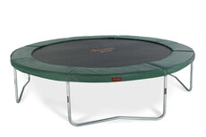 3,65 (12 ft) trampoline Groen