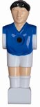 11 Charlsten Kickerfiguren voor 16 mm Stangen Blauw/Wit