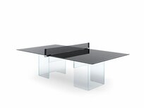 FAs Design-line Tafeltennistafel Crystal zwart
