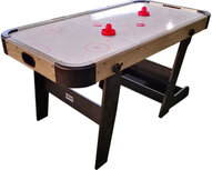 TopTable Typhoon Fold-Up Wood Airhockeytafel Inklapbaar met 2 extra pucks en pushers