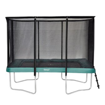 Etan Premium 281 x 201 cm rechthoekige trampoline met net / 0965 groen