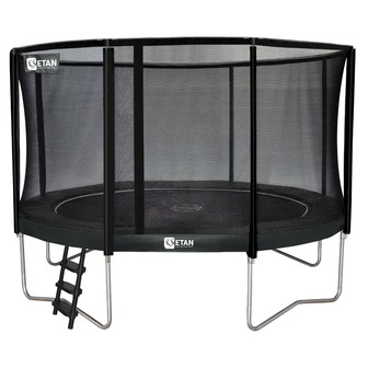 Etan Premium trampoline met net 366 cm /12ft grijs