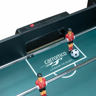 Carromco Kicker Level-XT Voetbaltafel met Telescoop stangen indoor