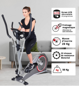 CARE Fitness Crosstrainer Motorized CE-690