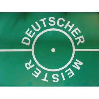 Deutscher Meister Luxe Line Voetbaltafel Eiken Speelklaar Geleverd