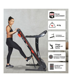 Care Fitness CT-703 Loopband Inklapbaar