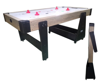 Airhockey TopTable Fast Track Easy Mobile 6.5 ft