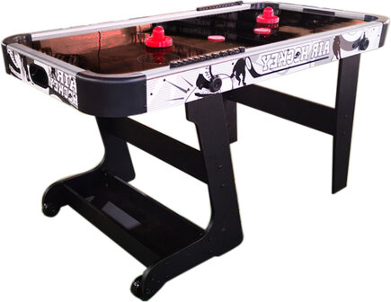 TopTable Typhoon Fold-Up Airhockeytafel Inklapbaar indoor met 2 extra pucks en pushers