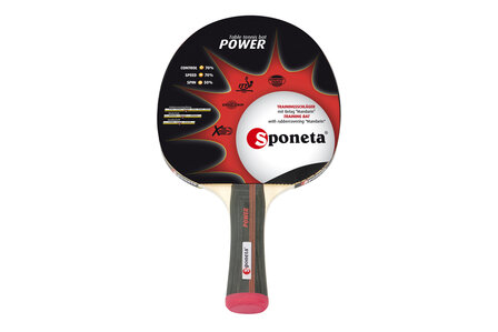 Sponeta Power Tafeltennis batje