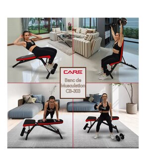 Care Fitness Bench CB303 - Dumbell Bench