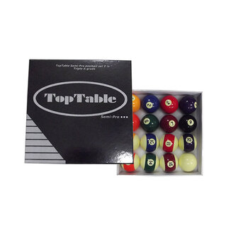 Poolballen set Top Table Semi-Pro Triple A-Grade 57,2 mm