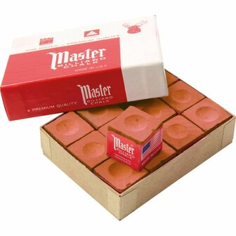 Master doosje krijtjes 12 st. Oranje