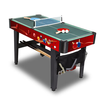Carromco 14 in 1 Multitafel - Met Telescoop stangen