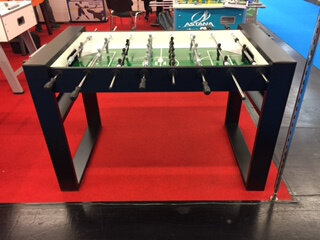 Fas Voetbaltafel Tour 65 wit gemonteerd