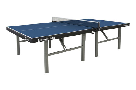 Sponeta S7-23i Tafeltennistafel indoor blauw-vaste opstelling