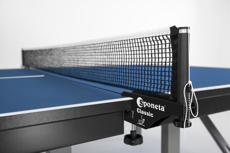 Sponeta S7-23i Tafeltennistafel indoor blauw-vaste opstelling
