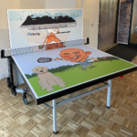 Bedrukte Outdoor Tafeltennistafel Sponeta S1
