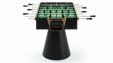 FAS Ciclope Voetbaltafel outdoor telescoop stangen zwart
