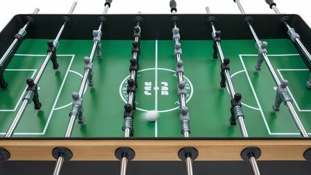 FAS Ciclope Voetbaltafel outdoor telescoop stangen zwart