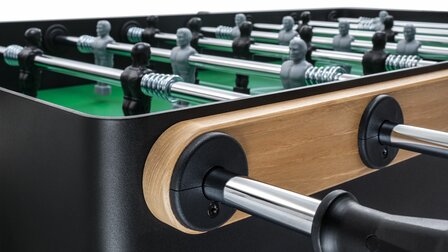 FAS Ciclope Voetbaltafel outdoor telescoop stangen zwart