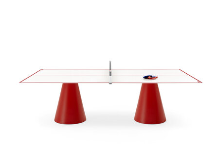 FAS Tafeltennistafel Dada Outdoor Vast Model-Design