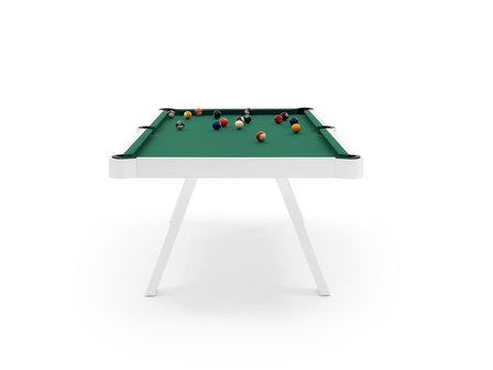 FAS Pooltafel en eettafel Etoile 7 ft wit-design