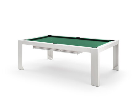 FAS Design Pooltafel &amp; Dinningtafel Cubista 7Ft 1 delige leisteen