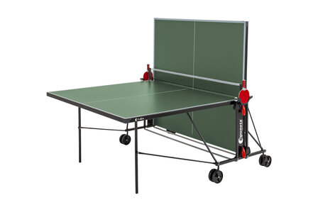 Sponeta&reg; S1-42e Tafeltennistafel outdoor Bundel - Inclusief Batjes + Balletjes - Inclusief afdekhoes