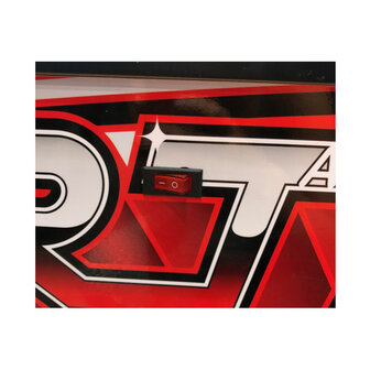 Buffalo airhockey tafel Vortex 7ft RVS