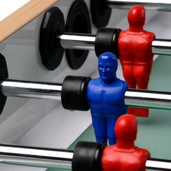 FAS San siro 2.0 Voetbaltafel indoor met topglas en muntinworp