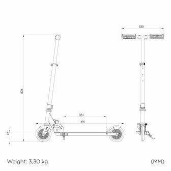 Stiga Kick scooter Track 120-S