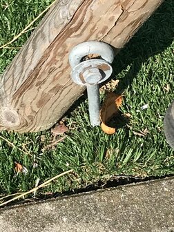 Horby Bruk houten schommel actief