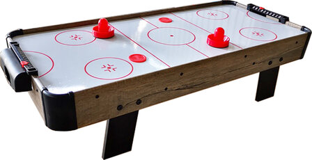 TopTable Topper Ice Wood Airhockeytafel