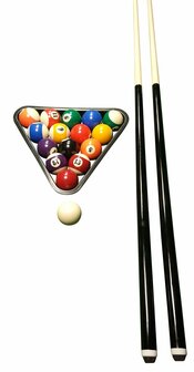 John West Beginnerspoolset - Ballen + Driehoek + 2 Stokken