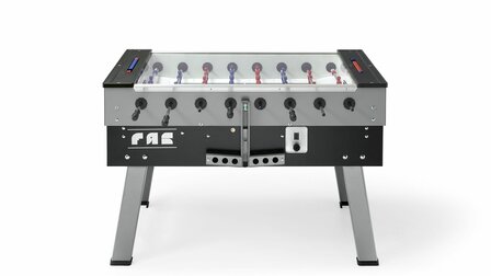 FAS San siro 2.0 Voetbaltafel indoor met topglas en muntinworp