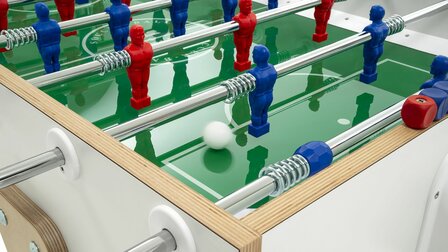 FAS  Voetbaltafel outdoor CROSS Wit
