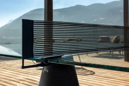 FAS Design-line Tafeltennistafel DADA Glass zwart