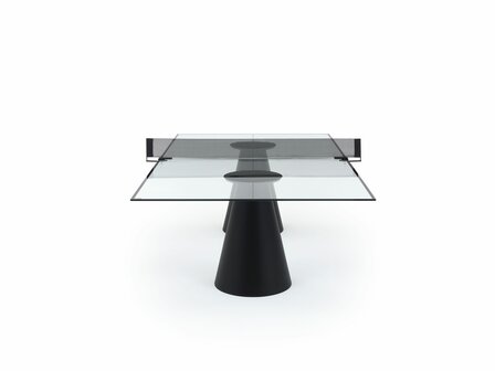 FAS Design-line Tafeltennistafel DADA Glass zwart