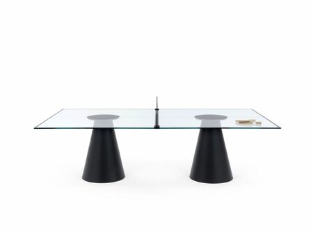 FAS Design-line Tafeltennistafel DADA Glass zwart