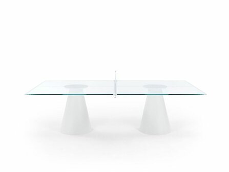 FAS Design-line Tafeltennistafel DADA Glass wit