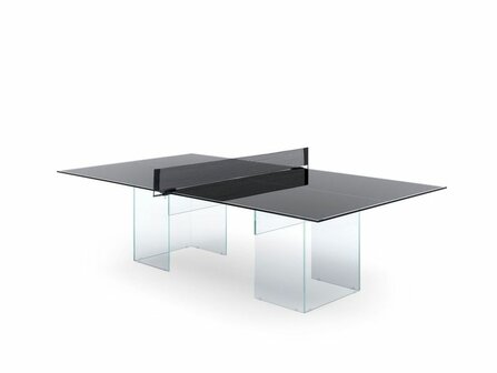 FAs Design-line Tafeltennistafel Crystal zwart
