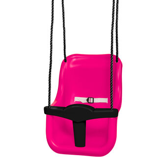 Horby Bruk baby schommelzit Cerise/black 
