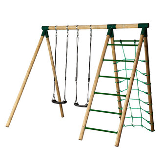 Horby Bruk houten schommel actief 