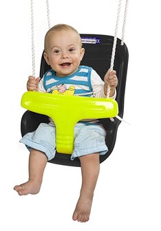 Horby bruk baby schommelzit zwart
